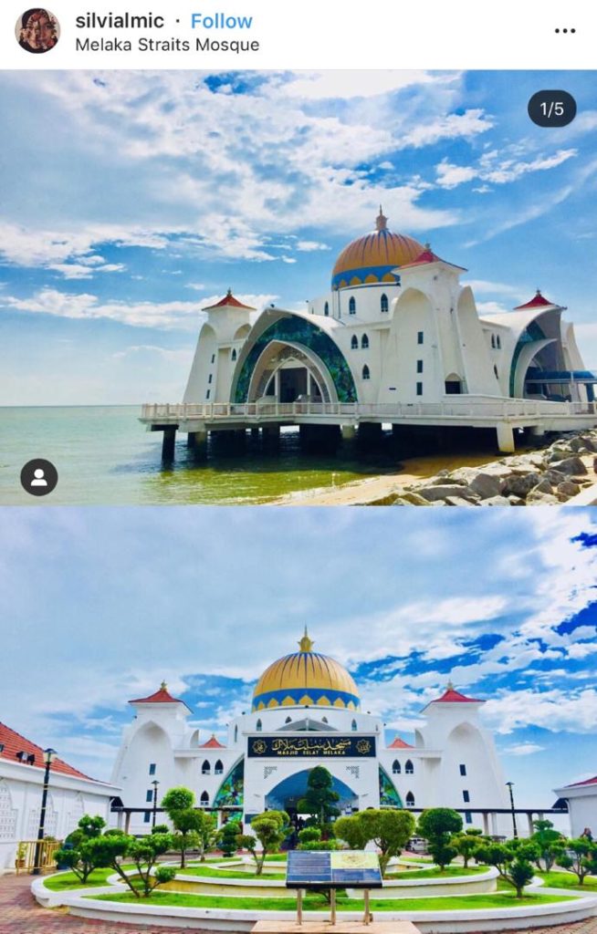 马六甲海峡清真寺 Masjid Selat Melaka